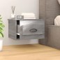 vidaXL Comodino a Parete Grigio Sonoma 41,5x36x28 cm vidaXL Comodino a Parete Grigio Sonoma 41,5x36x28 cm