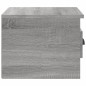 vidaXL Comodino a Parete Grigio Sonoma 41,5x36x28 cm vidaXL Comodino a Parete Grigio Sonoma 41,5x36x28 cm