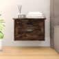 vidaXL Comodino a Parete Rovere Fumo 41,5x36x28 cm vidaXL Comodino a Parete Rovere Fumo 41,5x36x28 cm