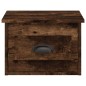 vidaXL Comodino a Parete Rovere Fumo 41,5x36x28 cm vidaXL Comodino a Parete Rovere Fumo 41,5x36x28 cm