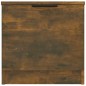 vidaXL Comodino Rovere Fumo 40x39x40 cm vidaXL Comodino Rovere Fumo 40x39x40 cm