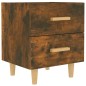 vidaXL Comodino in Rovere Fumo 40x35x47,5 cm vidaXL Comodino in Rovere Fumo 40x35x47,5 cm