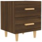 vidaXL Comodino Rovere Marrone 40x35x47,5 cm vidaXL Comodino Rovere Marrone 40x35x47,5 cm
