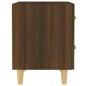 vidaXL Comodino Rovere Marrone 40x35x47,5 cm vidaXL Comodino Rovere Marrone 40x35x47,5 cm