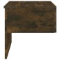 vidaXL Comodino a Muro Rovere Fumo vidaXL Comodino a Muro Rovere Fumo