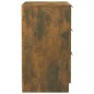 vidaXL Comodino Rovere Fumo 40x36x65 cm vidaXL Comodino Rovere Fumo 40x36x65 cm