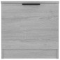 vidaXL Comodino 2 pz Grigio Sonoma 40x39x40 cm