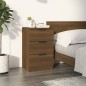 vidaXL Comodino Rovere Marrone 40x36x65 cm vidaXL Comodino Rovere Marrone 40x36x65 cm