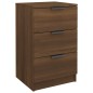 vidaXL Comodino Rovere Marrone 40x36x65 cm vidaXL Comodino Rovere Marrone 40x36x65 cm