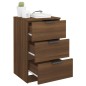 vidaXL Comodino Rovere Marrone 40x36x65 cm vidaXL Comodino Rovere Marrone 40x36x65 cm