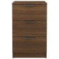 vidaXL Comodino Rovere Marrone 40x36x65 cm vidaXL Comodino Rovere Marrone 40x36x65 cm