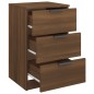 vidaXL Comodino Rovere Marrone 40x36x65 cm vidaXL Comodino Rovere Marrone 40x36x65 cm