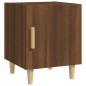 vidaXL Comodino Rovere Marrone in Legno Multistrato vidaXL Comodino Rovere Marrone in Legno Multistrato