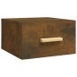 vidaXL Comodini a Muro 2 pz Rovere Fumo 35x35x20 cm vidaXL Comodini a Muro 2 pz Rovere Fumo 35x35x20 cm