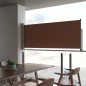 Tenda Laterale Retrattile per Patio 100x300 cm Marrone Tenda Laterale Retrattile per Patio 100x300 cm Marrone