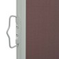Tenda Laterale Retrattile per Patio 100x300 cm Marrone Tenda Laterale Retrattile per Patio 100x300 cm Marrone