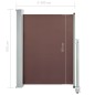 Tenda Laterale Retrattile per Patio 100x300 cm Marrone Tenda Laterale Retrattile per Patio 100x300 cm Marrone