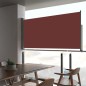 Tenda Laterale Retrattile per Patio 80x300 cm Marrone Tenda Laterale Retrattile per Patio 80x300 cm Marrone