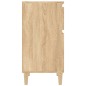 vidaXL Comodino Rovere Sonoma 40x35x70 cm vidaXL Comodino Rovere Sonoma 40x35x70 cm