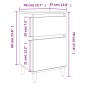 vidaXL Comodino Rovere Sonoma 40x35x70 cm vidaXL Comodino Rovere Sonoma 40x35x70 cm