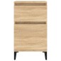 vidaXL Comodino Rovere Sonoma 40x35x70 cm vidaXL Comodino Rovere Sonoma 40x35x70 cm