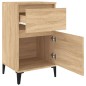 vidaXL Comodino Rovere Sonoma 40x35x70 cm vidaXL Comodino Rovere Sonoma 40x35x70 cm