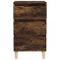 vidaXL Comodino Rovere Fumo 40x35x70 cm Legno Multistrato vidaXL Comodino Rovere Fumo 40x35x70 cm Legno Multistrato