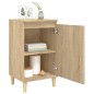 vidaXL Comodino Rovere Sonoma 40x35x70 cm in Legno Multistrato vidaXL Comodino Rovere Sonoma 40x35x70 cm in Legno Multistrato