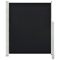 Tenda da Sole Laterale Retrattile 160 x 300 cm Nera Tenda da Sole Laterale Retrattile 160 x 300 cm Nera