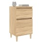 vidaXL Comodini 2pz Rovere Sonoma 40x35x70 cm