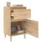 vidaXL Comodini 2pz Rovere Sonoma 40x35x70 cm