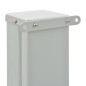 Tenda da Sole Laterale Retrattile 160 x 300 cm Nera Tenda da Sole Laterale Retrattile 160 x 300 cm Nera