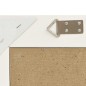 vidaXL Specchio da Parete Stile Barocco 60x60 cm Bianco vidaXL Specchio da Parete Stile Barocco 60x60 cm Bianco