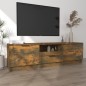 Mobile TV Rovere Fumo 140x35x40 cm in Legno Ingegnerizzato Mobile TV Rovere Fumo 140x35x40 cm in Legno Ingegnerizzato