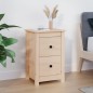 vidaXL Comodino 40x35x61,5 cm in Legno Massello di Pino vidaXL Comodino 40x35x61,5 cm in Legno Massello di Pino