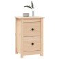 vidaXL Comodino 40x35x61,5 cm in Legno Massello di Pino vidaXL Comodino 40x35x61,5 cm in Legno Massello di Pino