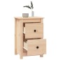 vidaXL Comodino 40x35x61,5 cm in Legno Massello di Pino vidaXL Comodino 40x35x61,5 cm in Legno Massello di Pino