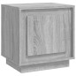 vidaXL Comodino Grigio Sonoma 44x35x45 cm in Legno Multistrato