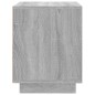 vidaXL Comodino Grigio Sonoma 44x35x45 cm in Legno Multistrato