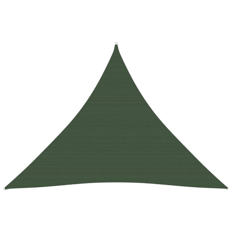 Vela Parasole 160 g/m² Verde Scuro 4,5x4,5x4,5 m in HDPE Vela Parasole 160 g/m² Verde Scuro 4,5x4,5x4,5 m in HDPE