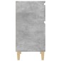 vidaXL Comodino Grigio Cemento 40x35x70 cm vidaXL Comodino Grigio Cemento 40x35x70 cm