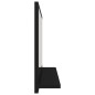 Specchio da Bagno Nero 60x10,5x37 cm in Truciolato Specchio da Bagno Nero 60x10,5x37 cm in Truciolato