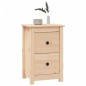 vidaXL Comodini 2 pz 40x35x61,5 cm in Legno Massello di Pino vidaXL Comodini 2 pz 40x35x61,5 cm in Legno Massello di Pino