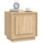 vidaXL Comodino Rovere Sonoma 44x35x45 cm in Legno Multistrato vidaXL Comodino Rovere Sonoma 44x35x45 cm in Legno Multistrato