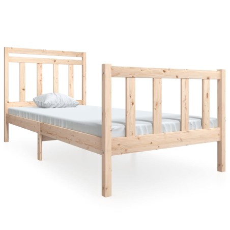 vidaXL Giroletto in Legno Massello 90x200 cm