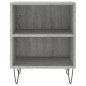vidaXL Comodino Grigio Sonoma 40x30x50 cm in Legno Multistrato vidaXL Comodino Grigio Sonoma 40x30x50 cm in Legno Multistrato