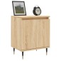 vidaXL Comodini 2 pz Rovere Sonoma 40x30x50 cm in Legno Multistrato vidaXL Comodini 2 pz Rovere Sonoma 40x30x50 cm in Legno Multistrato