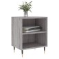 vidaXL Comodino Grigio Sonoma 40x30x50 cm in Legno Multistrato vidaXL Comodino Grigio Sonoma 40x30x50 cm in Legno Multistrato
