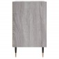 vidaXL Comodino Grigio Sonoma 40x30x50 cm in Legno Multistrato vidaXL Comodino Grigio Sonoma 40x30x50 cm in Legno Multistrato