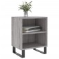 vidaXL Comodino Grigio Sonoma 40x30x50 cm in Legno Multistrato vidaXL Comodino Grigio Sonoma 40x30x50 cm in Legno Multistrato